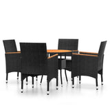 Garden Bistro Set Black 3095909