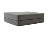 Cord compression ottoman made of soft, skin-friendly cord fabric,With 2 high-density foam blocks for W3779P501273