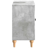 Bathroom Sink Cabinet ALKMAAR Concrete Grey 59.5 x 31.5x 59 cm 896128