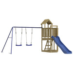 ZNTS Outdoor Playset Impregnated Wood Pine 3155845