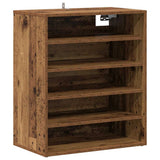 Shoe Cabinet Old Wood 60x35x70 cm Engineered Wood 856700