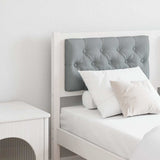 Headboard Other White and light grey 140 cm Solid pine wood 879013