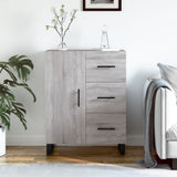 Sideboard Grey Sonoma 69.5x34x90 cm Engineered Wood 827946