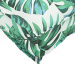 ZNTS Pallet Cushion for Bench Leaf Pattern 200x40x8 cm Oxford Fabric 42001686