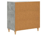 Sideboard Concrete Grey 66 x 34.5 x 90 cm Engineered Wood 894168
