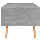 Coffee Table Concrete Grey 100x49.5x43 cm Engineered Wood 326790