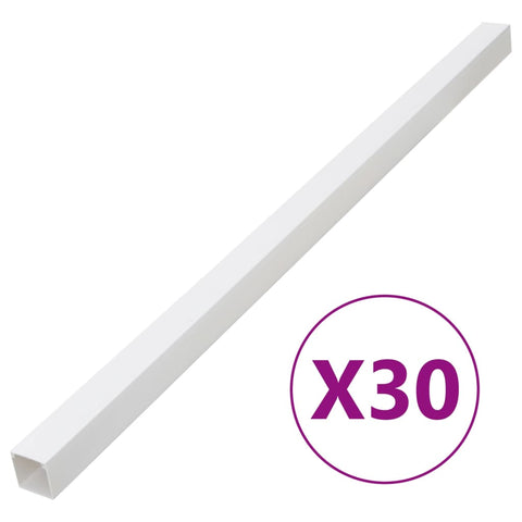 ZNTS Cable Trunking 50x25 mm 30 m PVC 155936