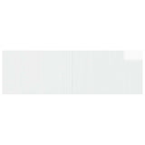Wall-Mounted Headboard ARNHEM High Gloss White Engineered Wood 896729