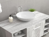 Wash Basin White 28x28x10 cm Ceramic 242569
