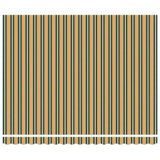 Retractable Awning Manual Green and Yellow 400x300 cm Fabric 3330717