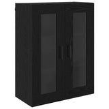 Highboard Black Oak 69.5 x 34 x 180 cm Engineered Wood 3416214