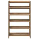ZNTS Shoe Rack Artisan Oak 60x25x100 cm Engineered Wood 859877
