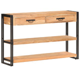 Sideboard 120x30x75 cm Solid Acacia Wood 321803