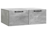 Wall-Mounted TV Cabinet Concrete Grey 59.5 x 41 x 30 cm 898678
