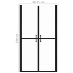 Shower Door Clear ESG x190 cm 150824