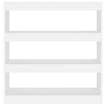 Book Cabinet/Room Divider White 100x30x103 cm 811745