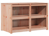 Outdoor Kitchen Cabinet MEPPEL 4 pcs White Solid Pine Wood 3443801