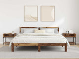 Bedside Table 2 pcs Old Wood 40 x 40 x 50 cm Engineered Wood 881813