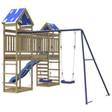 Outdoor Playset Impregnated Wood Pine 3279171
