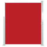 Patio Retractable Side Awning 170x300 cm Red 48367