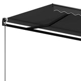 Manual Retractable Awning 600x350 cm Anthracite 3069239