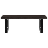 Basin Shelf Wall Mounted Steel and Solid Wood Oak 3302619