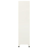 Locker Cabinet Grey and Blue 90x45x180 cm Steel 339810