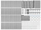 Welded Wire Fence with Spikes 100 x 1.5 m 3353318
