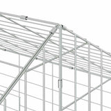 Rabbit Cage Silver 600 x 78 x 78 cm Galvanised Steel 42019235