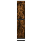 Bookcase Smoked Oak 60x35x170.5 cm Engineered Wood 3300852