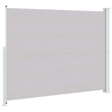 Patio Retractable Side Awning 220x300 cm Grey 313425
