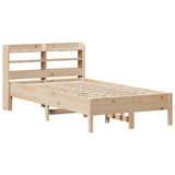 Bed Frame without Mattress 120x200 cm Solid Wood Pine 3306891