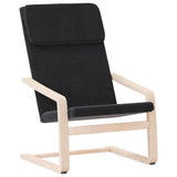 Relaxing Chair Black Fabric 352447