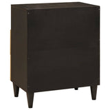 Bedside Table with Drawer 50 x 33 x 62 cm Solid Mango Wood 4017838