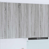 Hanging Cabinet Grey Sonoma 30 x 31 x 100 cm Engineered Wood 884335