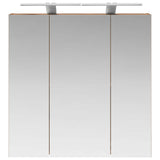 Bathroom Mirror Cabinet Old Wood 70 x 14.5 x 70 cm 889101