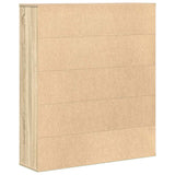 Bookcase Sonoma Oak 89x24x101.5 cm Engineered Wood 860402