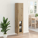 Highboard 2 pcs Artisan Oak Engineered Wood 3415892