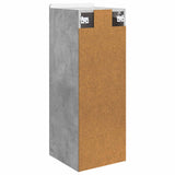 Wall-Mounted Cabinet Concrete Grey 33 x 34.5 x 94 cm 898248