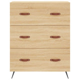 Highboard Sonoma Oak 69.5x34x180 cm Engineered Wood 3195822