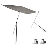 T-Top Shade Extension Set Anthracite Grey 170x170x cm 3217200
