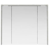 Bathroom Mirror Cabinet Concrete Grey 73.5 x 16 x 62.5 cm 889170