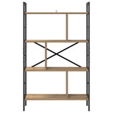 Bookshelf Artisan Oak 75 x 30 x 123.5 cm Engineered Wood 883969