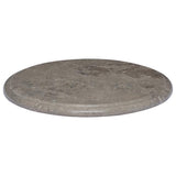 Table Top Grey 40x2.5 cm Marble 149191