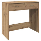 Desk Artisian Oak 80x40x75 cm Engineered Wood 855993