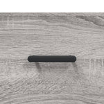 Highboard Grey Sonoma 69.5x34x180 cm Engineered Wood 3198543