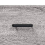 Highboard Grey Sonoma 69.5x34x180 cm Engineered Wood 3198543