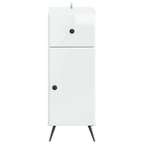 Bathroom Storage Cainet BREDA High Gloss White 30 x 31 x 80 cm 897489