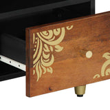 TV Cabinet Honey Brown 100 x 33 x 46 cm Solid Mango Wood 4018754