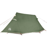 Camping Tent Tunnel 2-Person Green Waterproof 94604